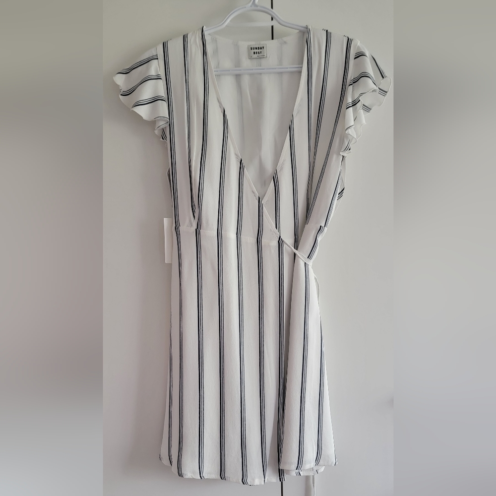 Sunday best wrap dress